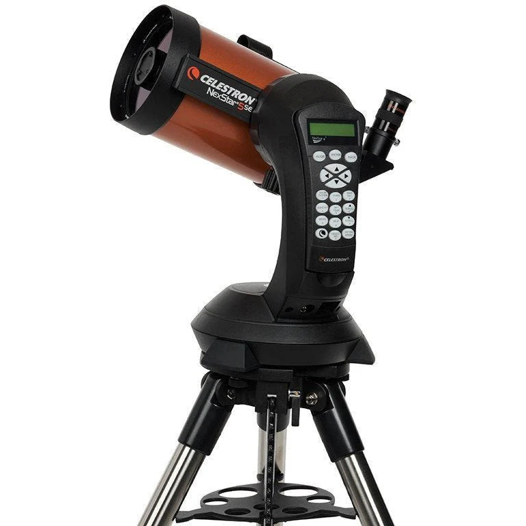 Celestron NexStar 5SE SCT Schmidt-Cassegrain computerized telescope with optical tube and mount for astrophotography and stargazing