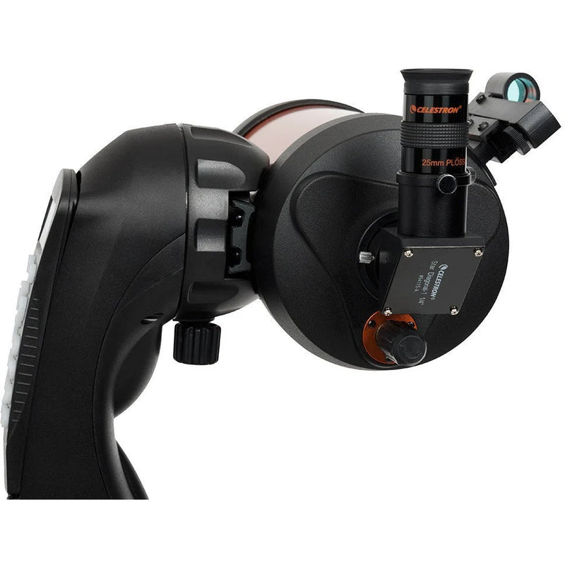 Celestron NexStar 5SE Schmidt-Cassegrain computerized telescope with tripod and control panel, ideal for astronomy observation.