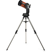 Celestron NexStar 6SE SCT computerized telescope with Schmidt-Cassegrain design and motorized mount, ready for stargazing.