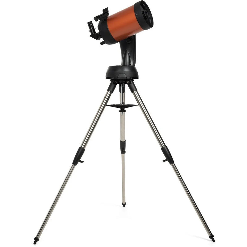 Celestron NexStar 6SE Schmidt-Cassegrain computerized telescope with mount and optical tube for astronomical observation.