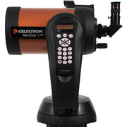 Celestron NexStar 6SE Schmidt-Cassegrain computerized telescope with optical tube and mount, ready for astronomical observation.