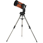Celestron NexStar 8SE SCT computerized Schmidt-Cassegrain telescope with tripod, ready for stargazing and astronomical observation.