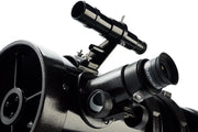 Celestron PowerSeeker 127EQ Newtonian reflector telescope with adjustable mount and optical tube for astronomical viewing