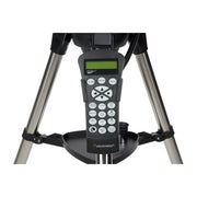 Celestron NexStar 90 SLT Maksutov computerized telescope with Schmidt-Cassegrain optics and adjustable mount.