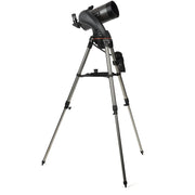 Celestron NexStar 127 SLT Maksutov Schmidt-Cassegrain computerized telescope with mount and optical tube for astronomy.