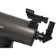 Celestron NexStar 127 SLT Maksutov Schmidt-Cassegrain computerized telescope with adjustable mount and optical tube in black and silver.