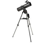 Celestron NexStar 130 SLT Newtonian computerized telescope with Schmidt-Cassegrain optics and motorized mount.