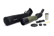 Celestron Ultima 100 45-degree zoom spotting scope with adjustable eyepiece for detailed outdoor viewing and nature observation