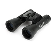 Celestron UpClose G2 16x32 roof binoculars with compact design and rubber-armored body for outdoor and wildlife viewing.