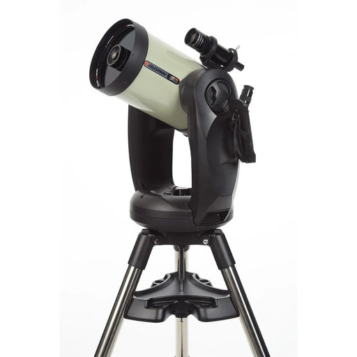 Celestron CPC 800 GPS Schmidt-Cassegrain telescope with sturdy mount and optical tube, ideal for astronomy observation and astrophotography.