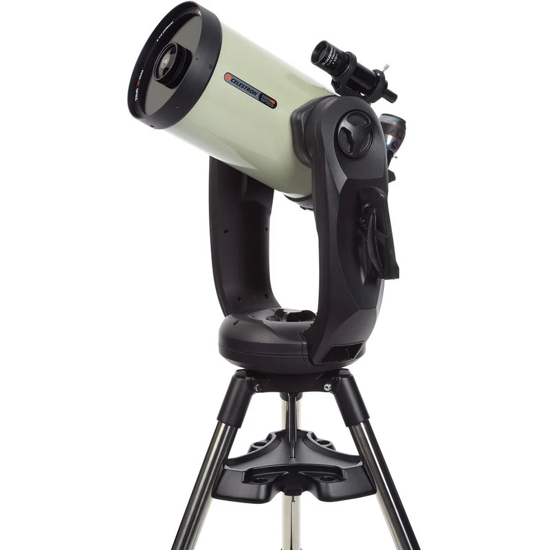 Celestron CPC 925 GPS Schmidt-Cassegrain telescope with computerized mount and optical tube for astrophotography and stargazing.