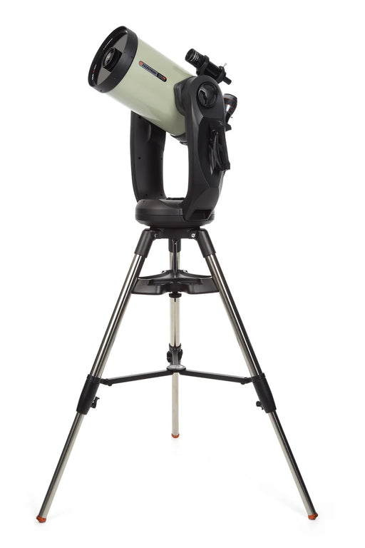 Celestron CPC Deluxe 925 EdgeHD computerized Schmidt-Cassegrain telescope with tripod and accessories for astrophotography and stargazing.
