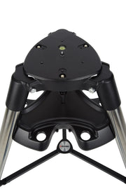 Celestron CPC Deluxe 925 EdgeHD Schmidt-Cassegrain computerized telescope with tripod and optical tube assembly.