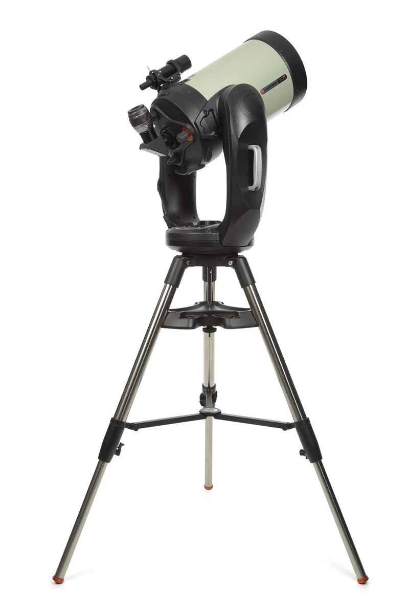 Celestron CPC 1100 GPS Schmidt-Cassegrain computerized telescope with HD optics and sturdy mount, ready for astronomical observation.