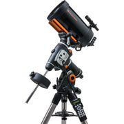 Celestron CGEM II 800 Schmidt-Cassegrain telescope with tripod and accessories, designed for advanced stargazing and astrophotography.