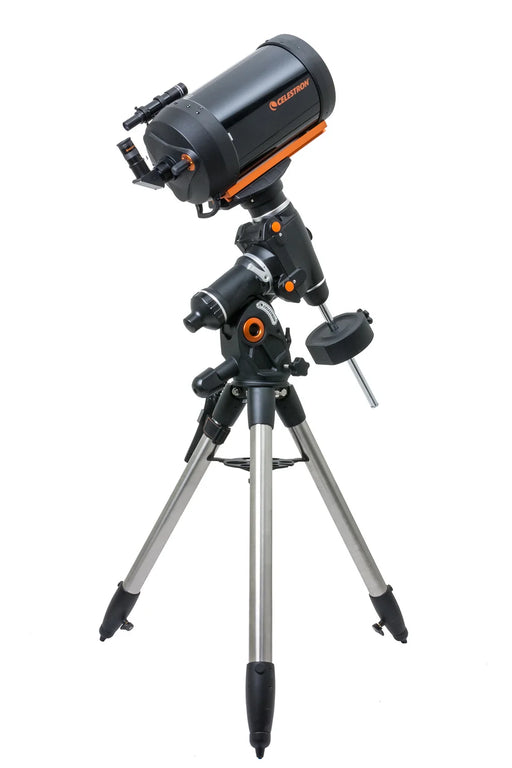 Celestron CGEM II 800 Schmidt-Cassegrain telescope with sturdy mount and optical tube, designed for astrophotography and stargazing.