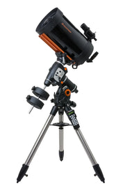 Celestron CGEM II 1100 Schmidt-Cassegrain Telescope with black optical tube and mount setup for astronomical observing.