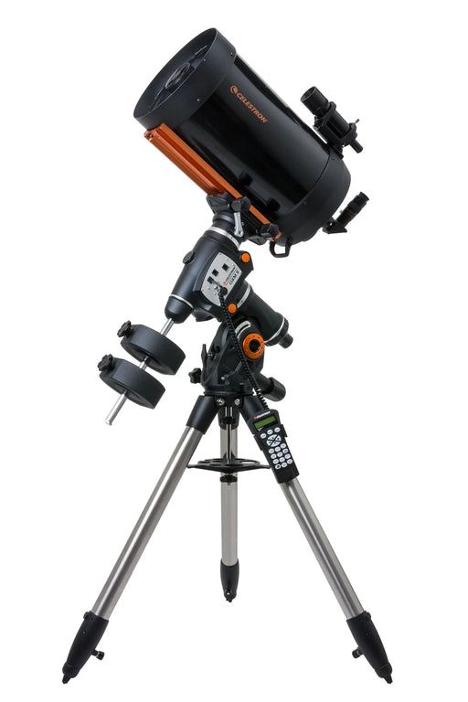 Celestron CGEM II 1100 Schmidt-Cassegrain Telescope with black optical tube and mount setup for astronomical observing.