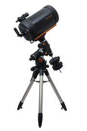 Celestron CGEM II 1100 Schmidt-Cassegrain reflector telescope with a large optical tube and mount for astrophotography and stargazing.