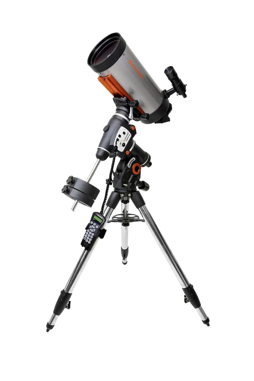 Celestron CGEM II 700 Maksutov Cassegrain telescope with optical tube and mount, designed for astronomical observing.