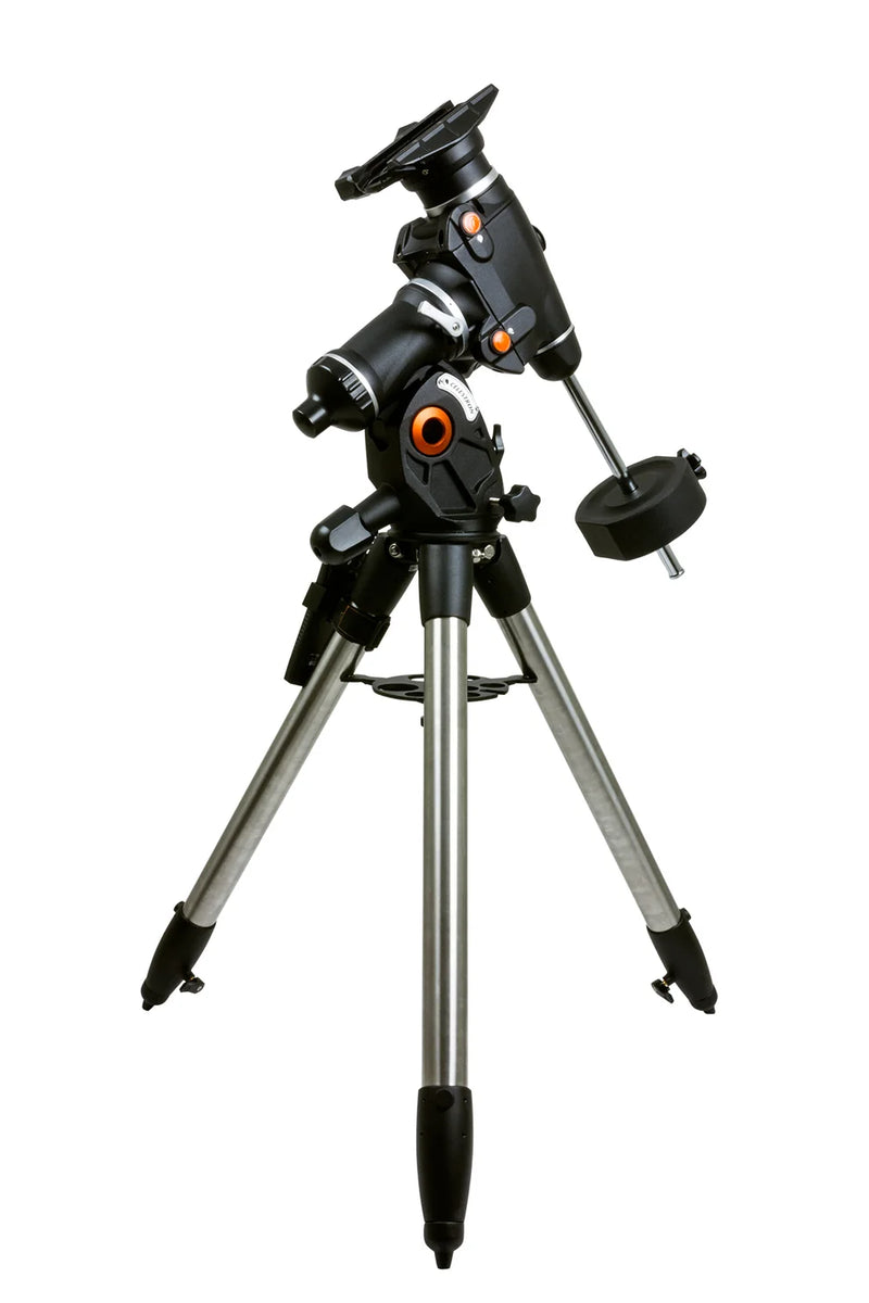 Celestron CGEM II 700 Maksutov Cassegrain telescope with optical tube, mount, and accessories for astrophotography and stargazing.