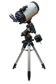 Celestron CGEM II 925 EdgeHD Schmidt-Cassegrain telescope with optical tube and mount for astrophotography and celestial viewing.