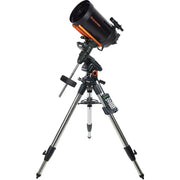 Celestron Advanced VX 8-inch Schmidt-Cassegrain Telescope with mount, showcasing the optical tube and base setup.