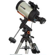Celestron Advanced VX 8-inch EdgeHD telescope with mount, showcasing the optical tube and tripod setup for astrophotography.