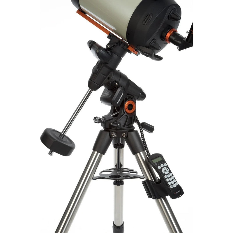 Celestron Advanced VX 8-inch EdgeHD telescope with mount and tripod, designed for astrophotography and celestial observation.