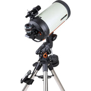 Celestron Advanced VX 9.25-inch EdgeHD telescope with mount, featuring optical tube and accessories for astrophotography and stargazing