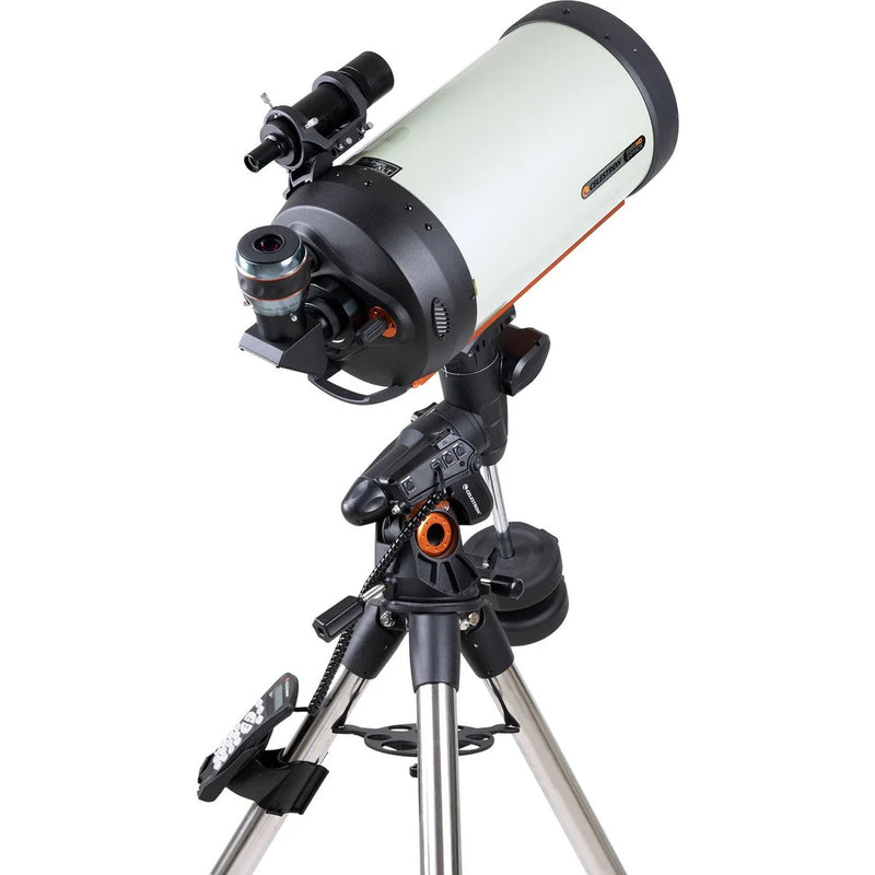 Celestron Advanced VX 9.25-inch EdgeHD telescope with mount, featuring optical tube and accessories for astrophotography and stargazing