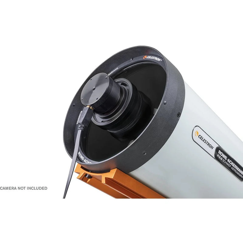 Celestron Advanced VX 8-inch Rowe-Ackermann Schmidt Astro Telescope reflector with mount and optical components for astronomy.