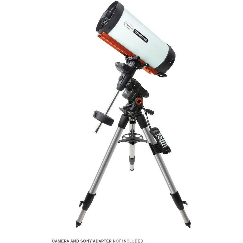 Celestron Advanced VX 8-inch Rowe-Ackermann Schmidt Astro Telescope reflector with mount and optical tube in a professional setup