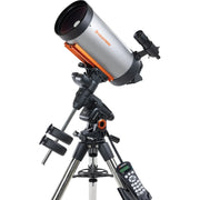 Celestron Advanced VX 7-inch Maksutov Cassegrain telescope with mount and tripod, designed for astronomical observation.