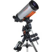 Celestron Advanced VX 7-inch Maksutov Cassegrain telescope with tripod and mount setup, designed for astronomical observation.