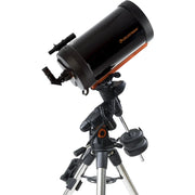 Celestron Advanced VX 9.25-inch Schmidt-Cassegrain Telescope set up outdoors with mount and optical tube ready for stargazing