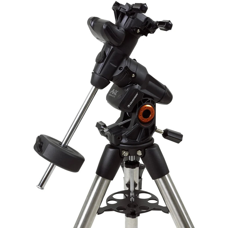 Celestron Advanced VX 9.25-inch Schmidt-Cassegrain Telescope with tripod and mount setup for astrophotography and stargazing.