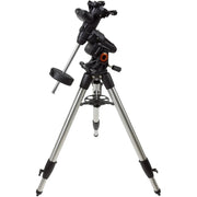 Celestron Advanced VX 9.25-inch Schmidt-Cassegrain Telescope with tripod, featuring sleek optical tube and mount setup.