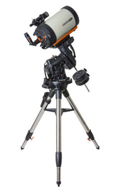 Celestron CGX computerized mount with tripod and accessories for astrophotography and telescope tracking.