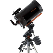 Celestron Advanced VX 11-inch Schmidt-Cassegrain Telescope with tripod and mount, ready for astrophotography and celestial observation.