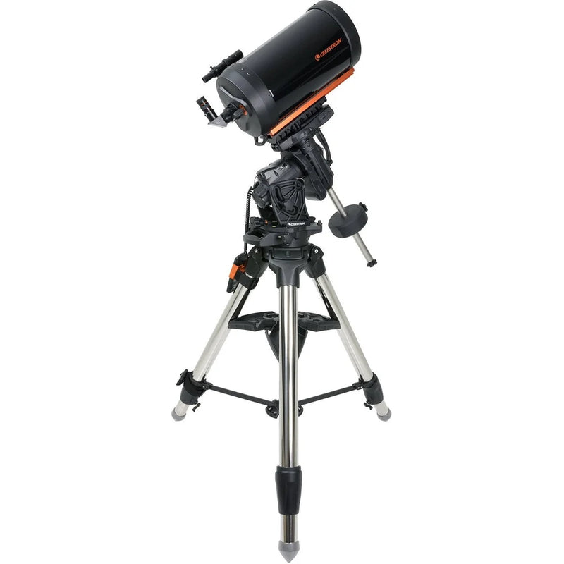 Celestron CGX-L 925 SCT Schmidt-Cassegrain telescope with mount and accessories, ready for astrophotography and astronomical observation.
