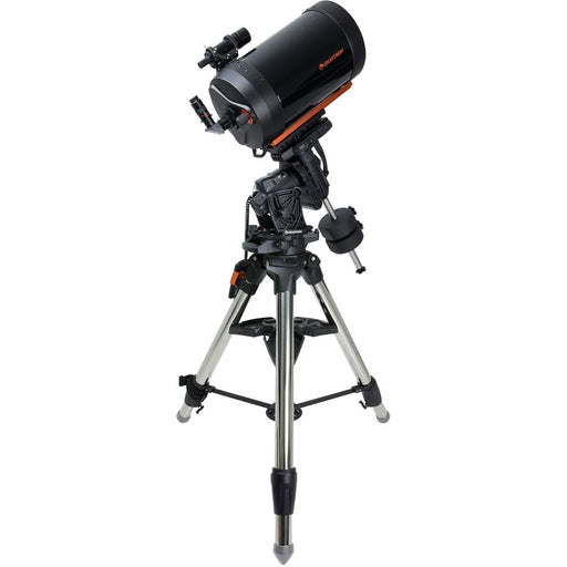 Celestron CGX-L 1100 Schmidt-Cassegrain telescope with tripod and accessories, designed for astrophotography and stargazing.
