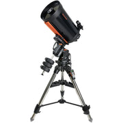 Celestron CGX-L 1400 Schmidt-Cassegrain Telescope with mount and accessories, ideal for astrophotography and stargazing.