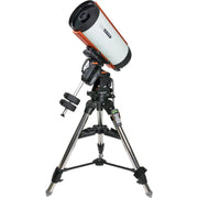 Celestron CGX-L 11-inch Rowe-Ackermann Schmidt Astrograph V2 telescope with sleek optical tube and mounting hardware.