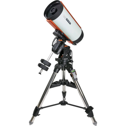 Celestron CGX-L 11-inch Rowe-Ackermann Schmidt Astrograph V2 telescope with sleek optical tube and mounting hardware.