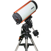 Celestron CGX-L 11-inch Rowe-Ackermann Schmidt Astrograph V2 telescope with mount and optical tube setup.