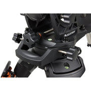 Celestron CGX-L 11" Rowe-Ackermann Schmidt Astrograph V2 telescope with mounted astrophotography equipment and detailed optical components