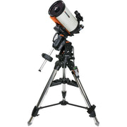 Celestron CGX-L 925 EdgeHD Schmidt-Cassegrain telescope with tripod and accessories in a detailed view
