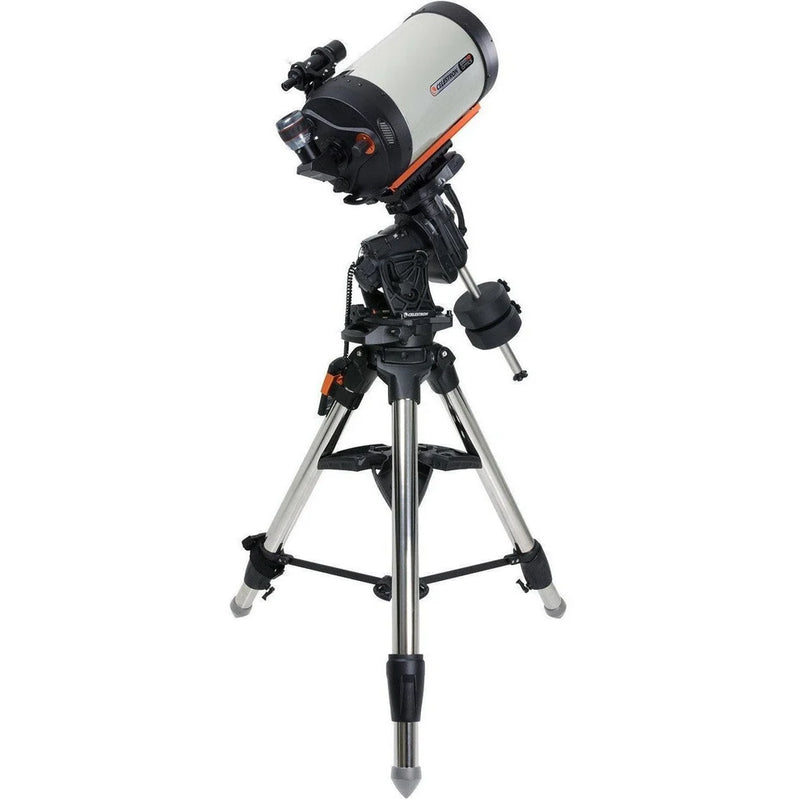 Celestron CGX-L 1100 EdgeHD Schmidt-Cassegrain telescope with mounting and accessories, ready for astrophotography and stargazing.