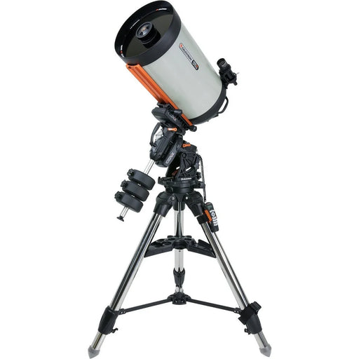 Celestron CGX-L 1400 EdgeHD Schmidt-Cassegrain telescope with optical tube and mount setup for astrophotography and stargazing.
